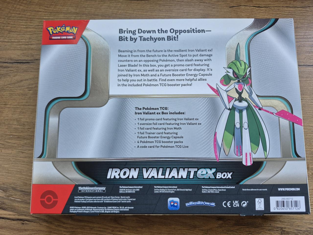Pokemon Box - Iron Valiant