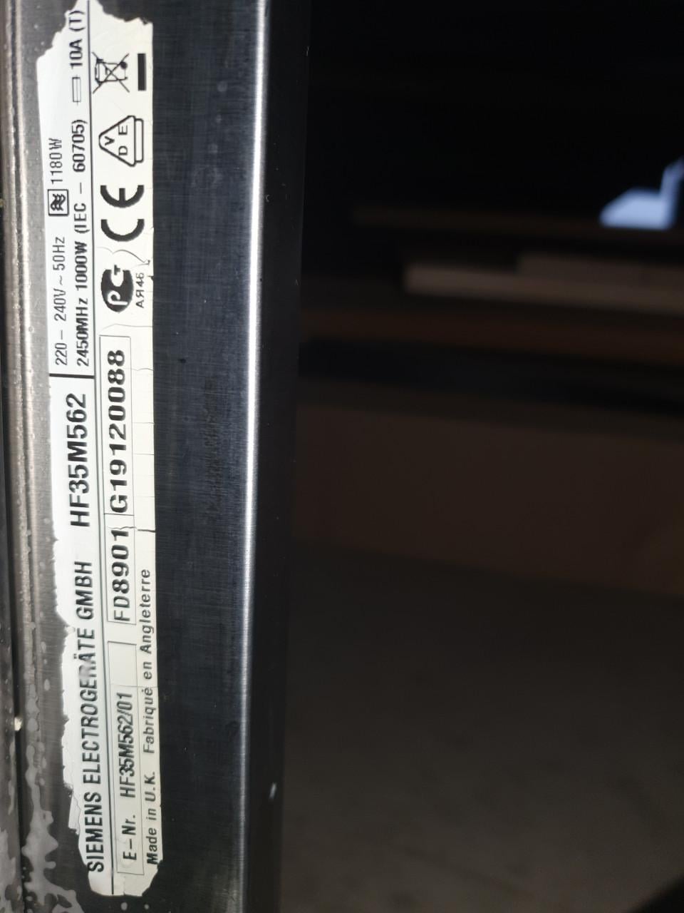 Siemens Inbouw Magnetron