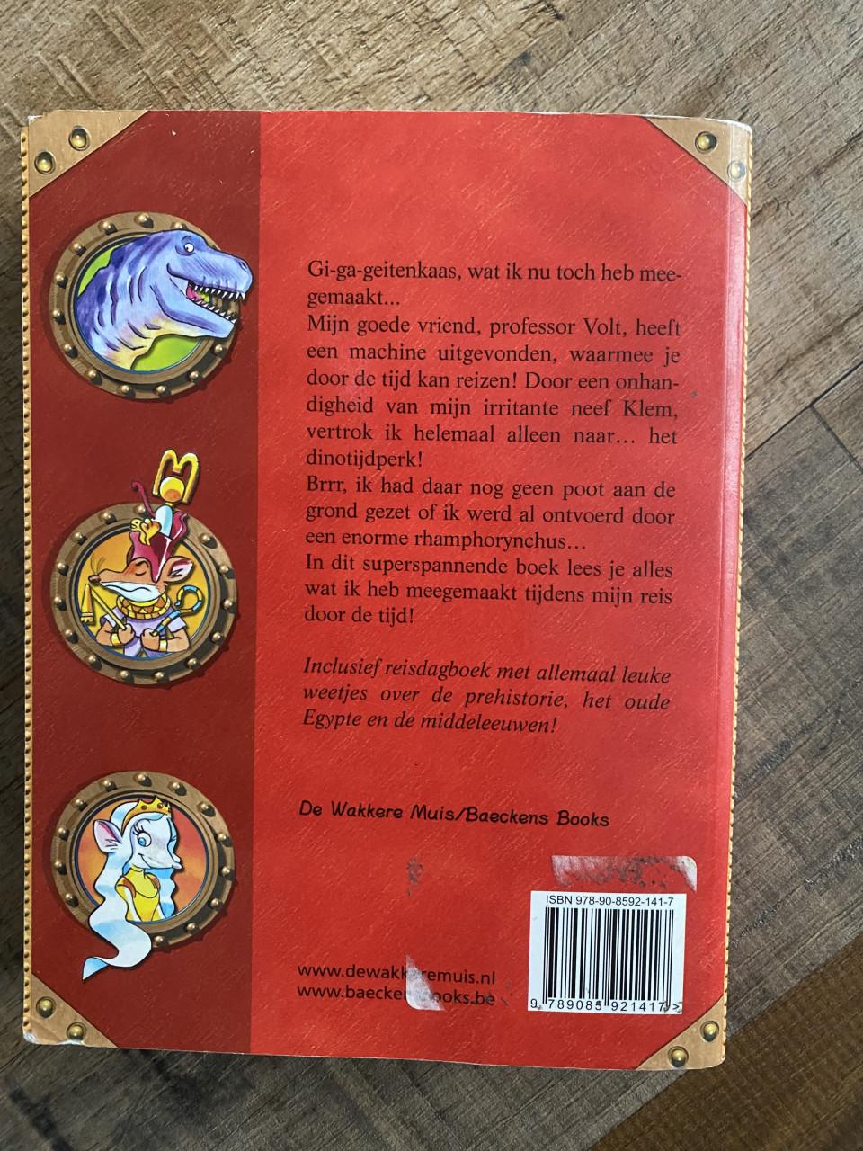 Geronimo Stilton boek.