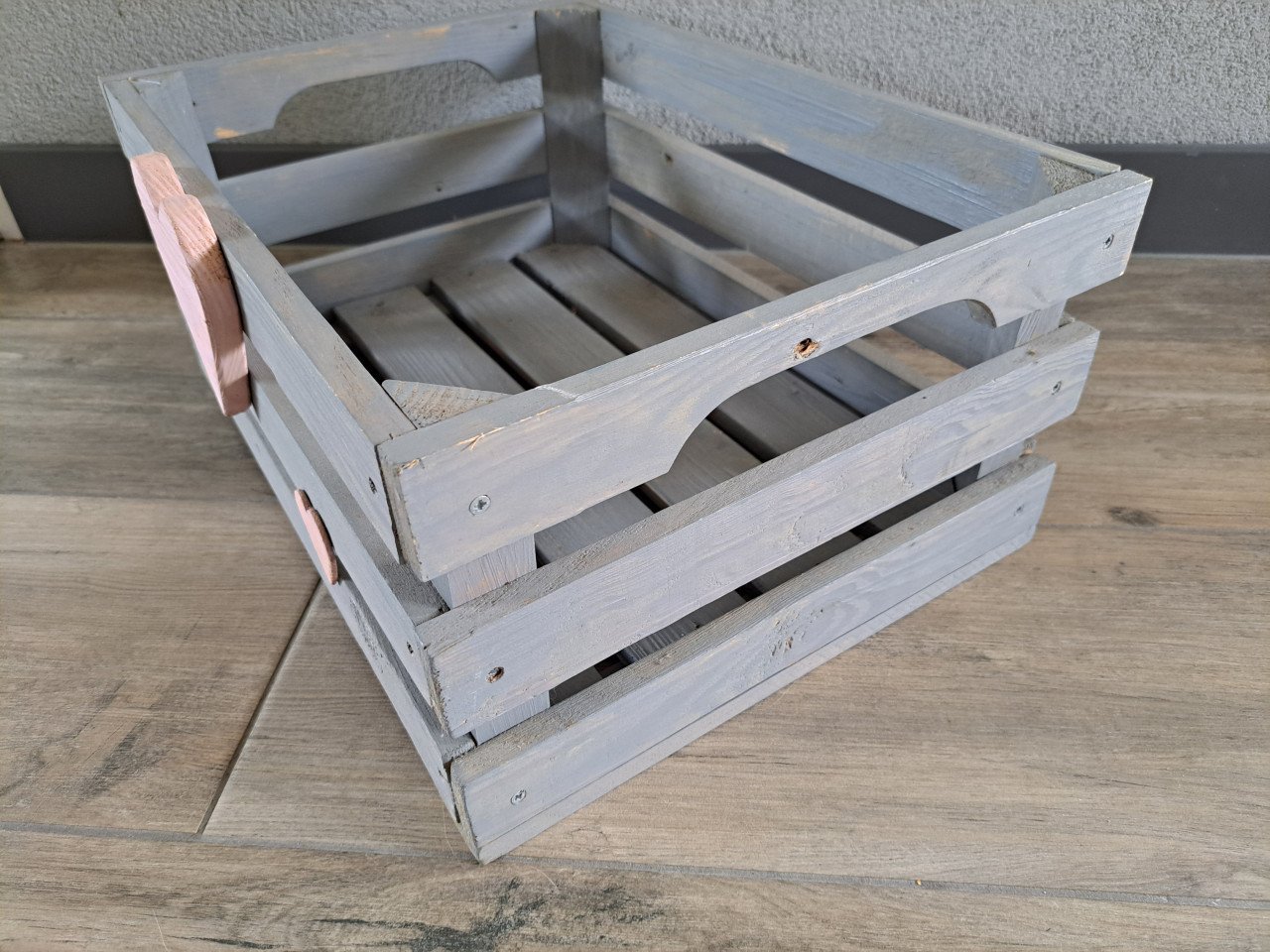 Robuust houten kratje