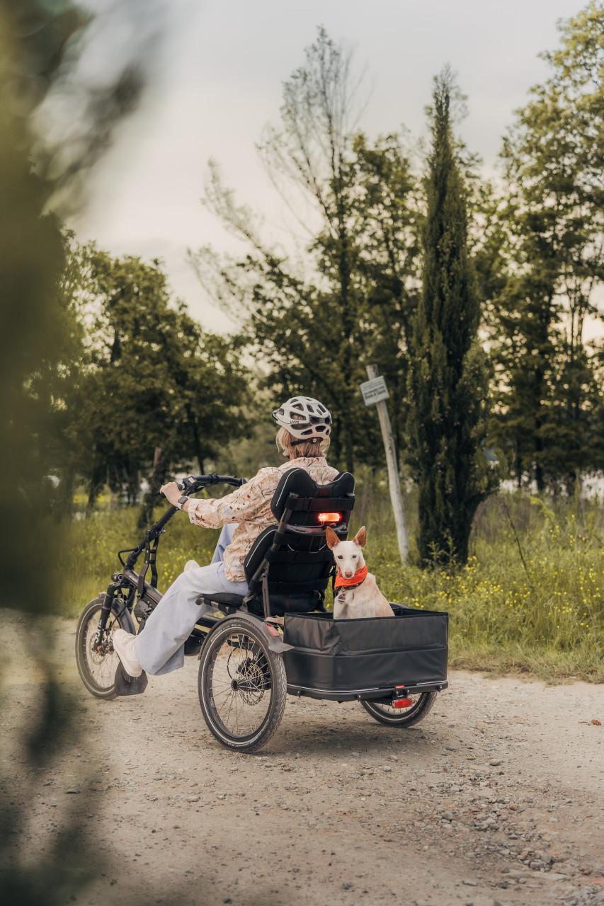 Driewielfiets Hase One Up -> Zeer goed Geveerd!