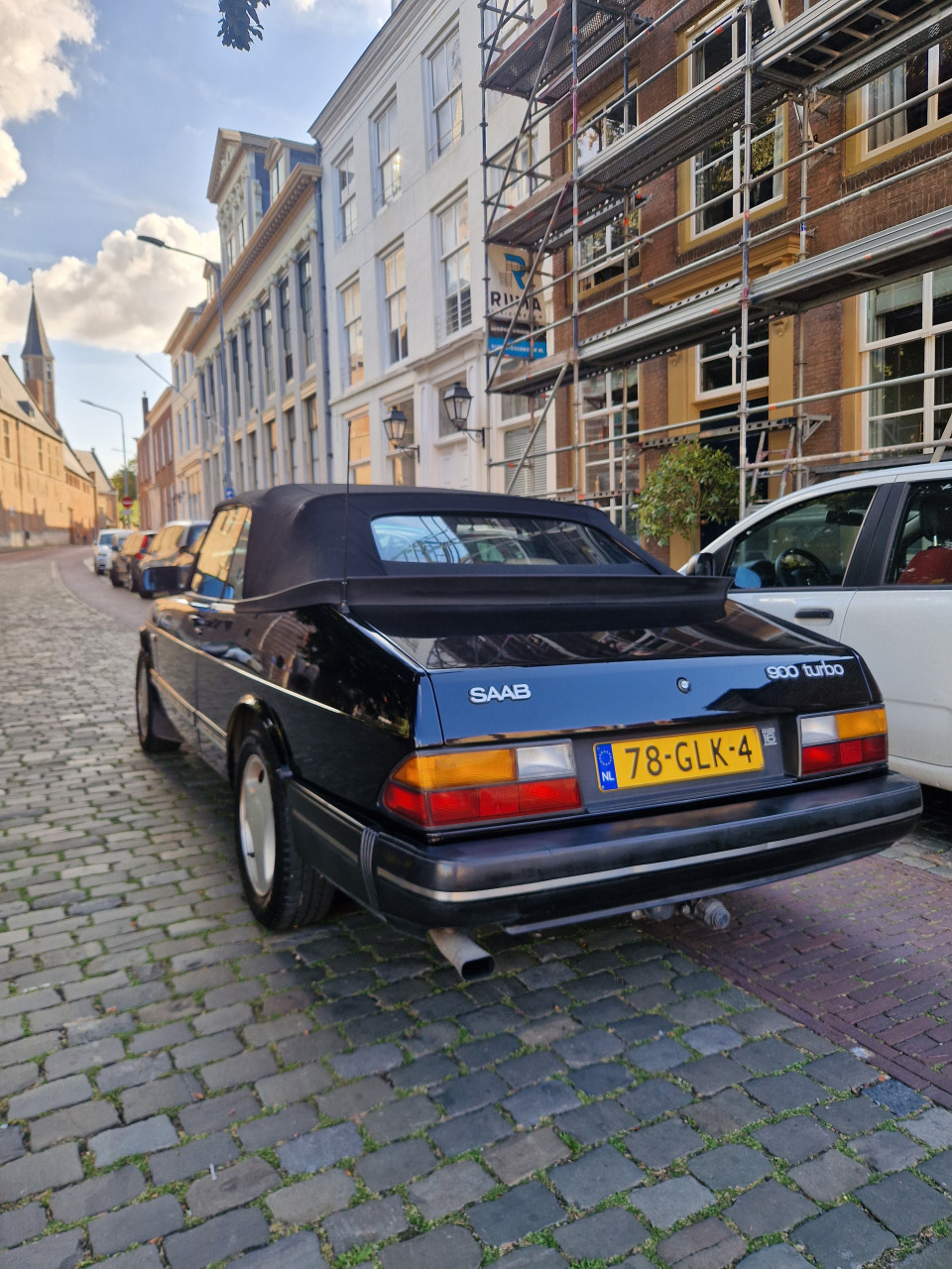Saab 900 Turbo 2.0 16-valve 1987 Cabrio zwart