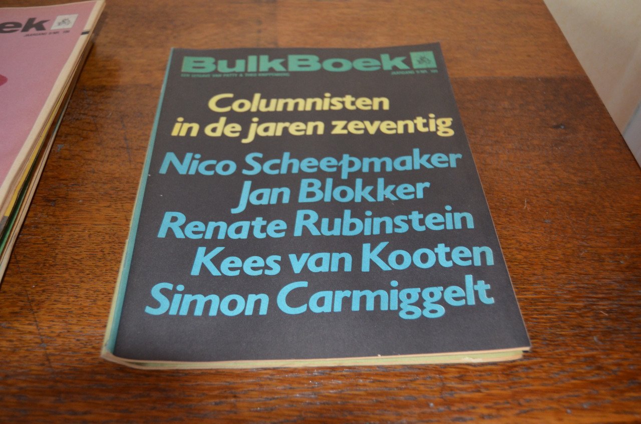 20 Bulkboeken en literatuurkranten w.o 100e BB 1979/'80