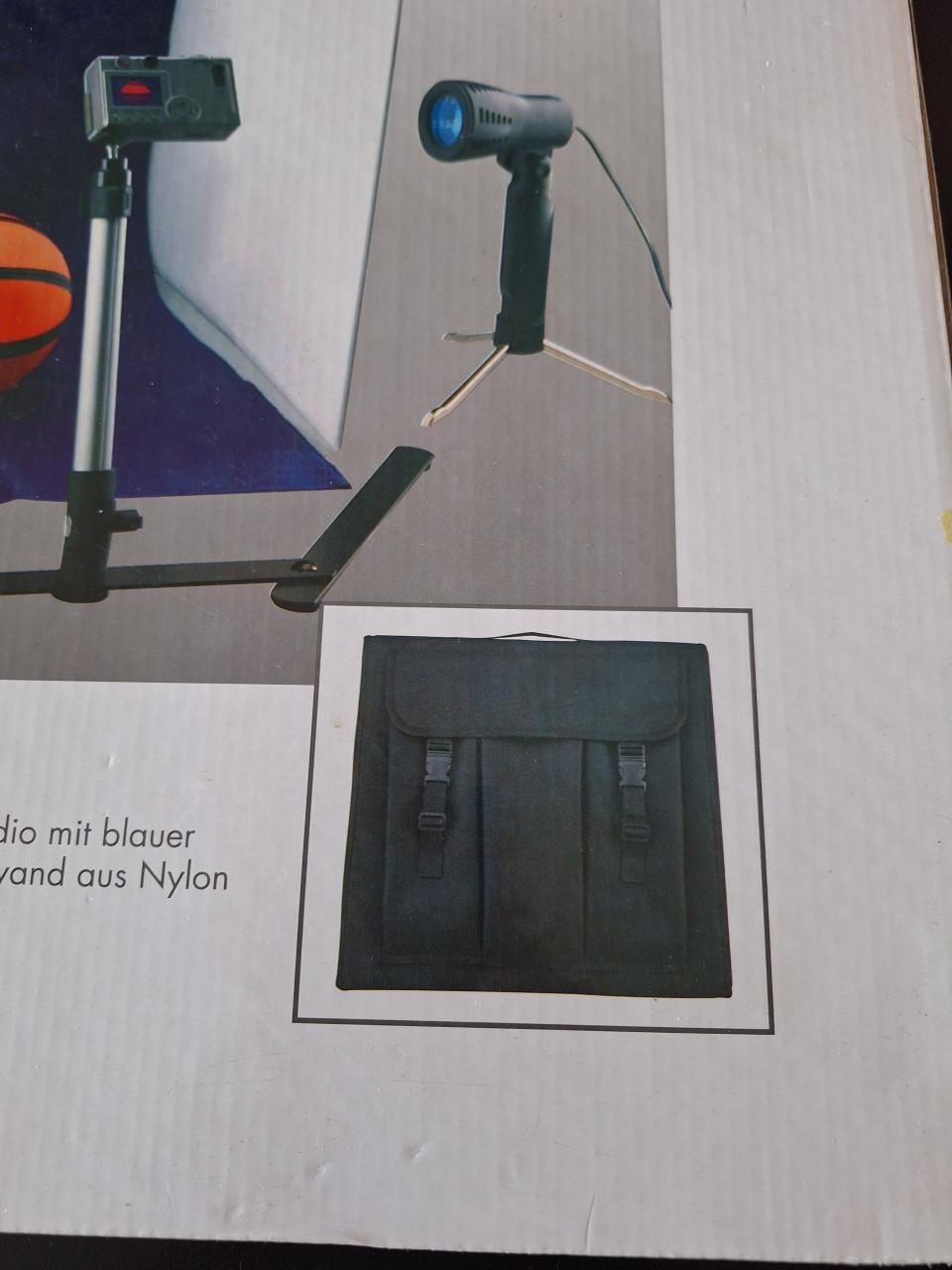 Opvouwbare foto studio met 2 lampen