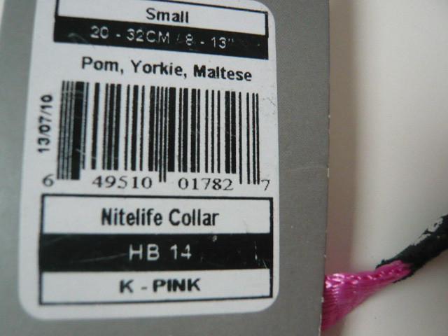 NIEUWE!! HALSBAND + LOOPLIJN MT XS