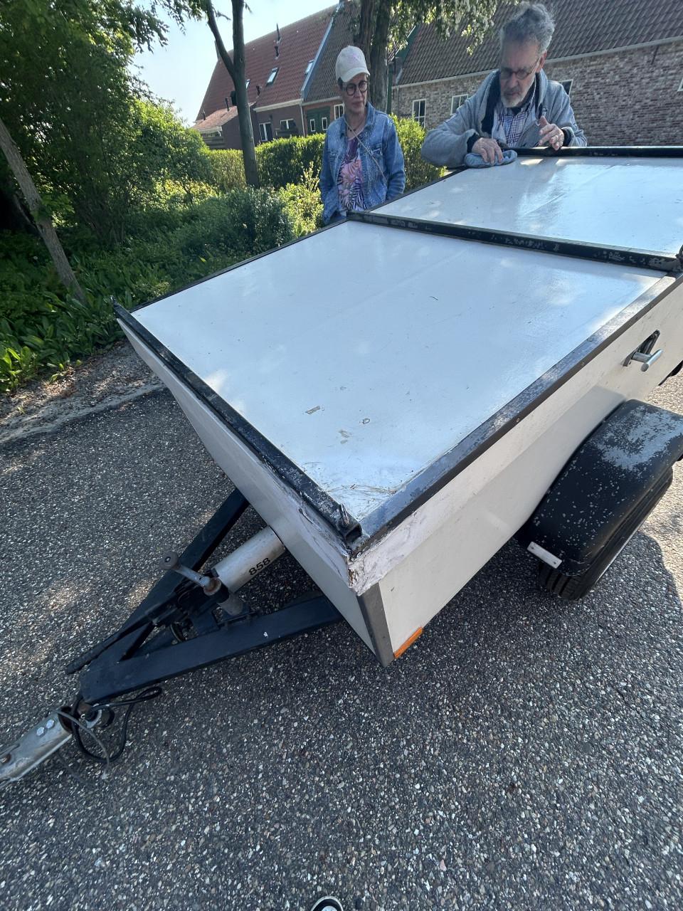 Compacte aanhangwagen