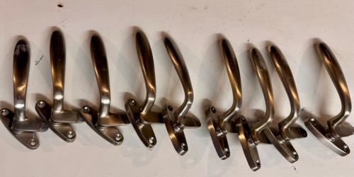 Raamboompjes chroom en messing