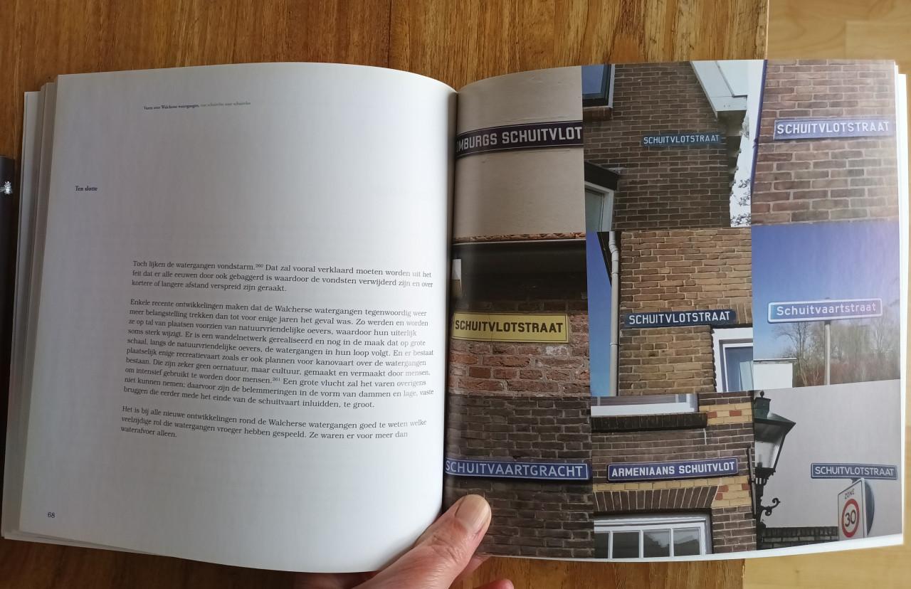 Varen over Walcherse watergangen, van schuitvlot naar schuitvlot