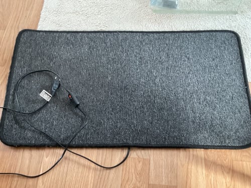Elektrische verwarmingsmat 90 x 50 cm voor o.a. caravan etc.