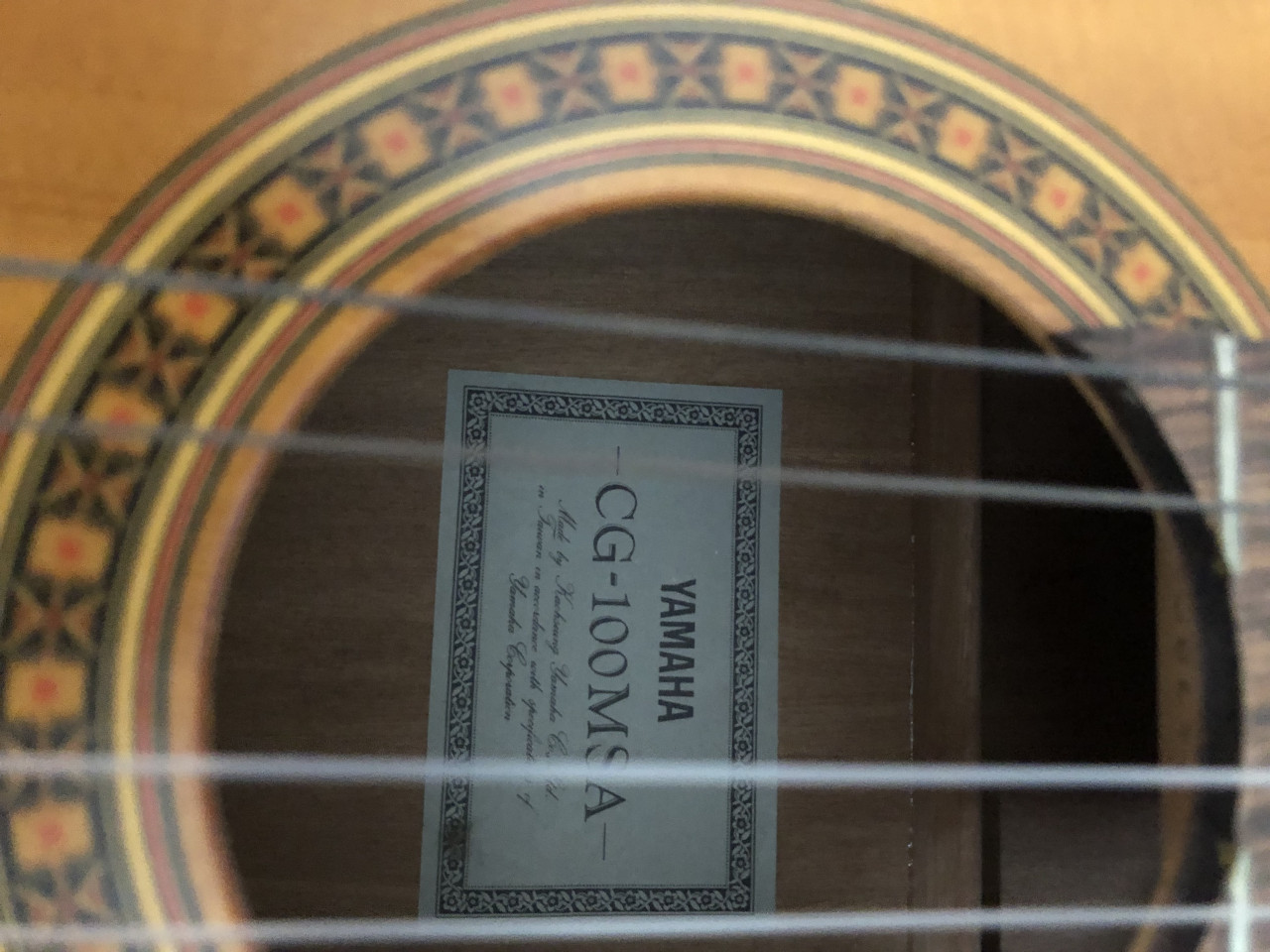 Yamaha gitaar
