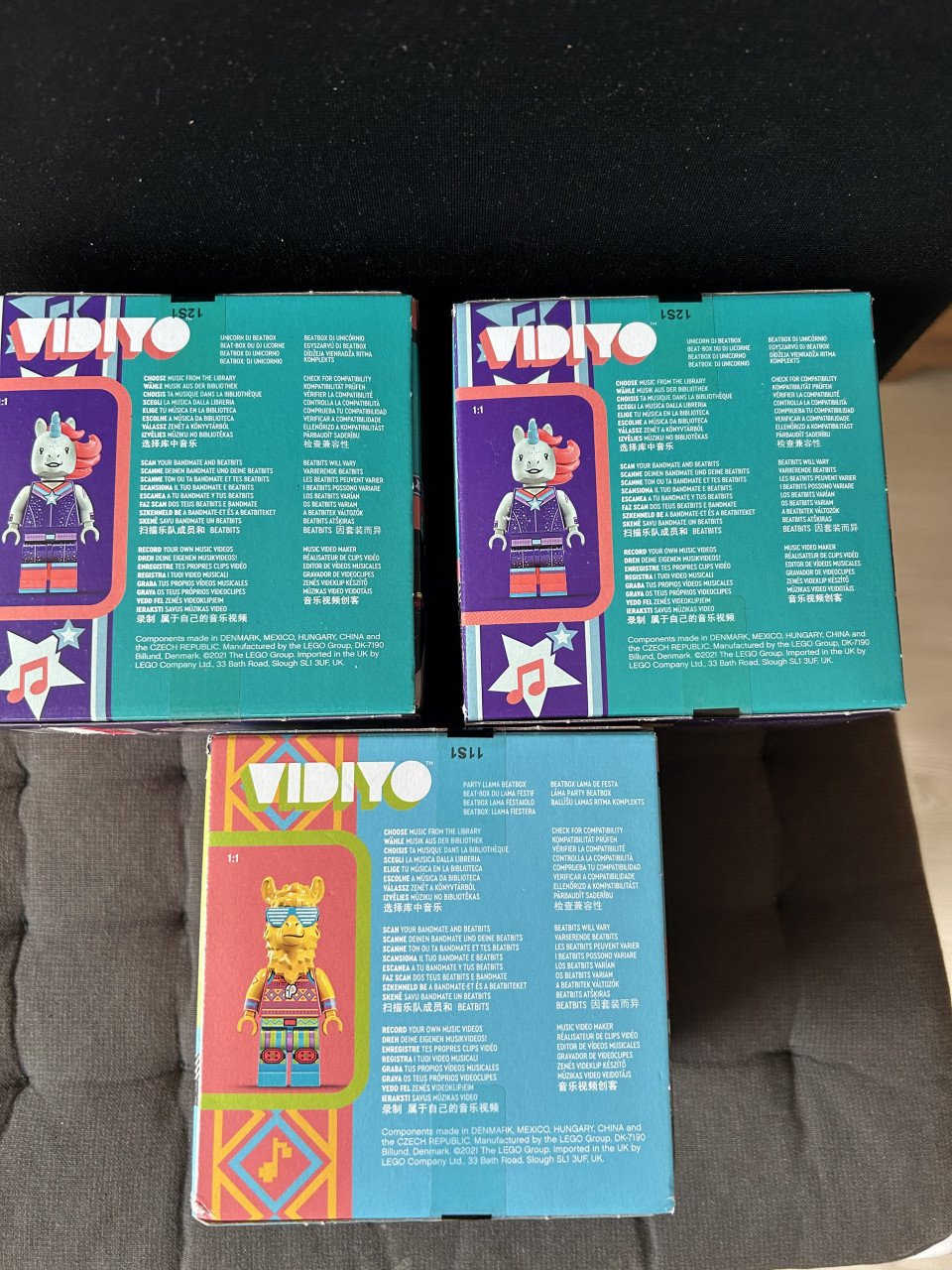 LEGO Vidiyo 3 nieuwe doosjes.
