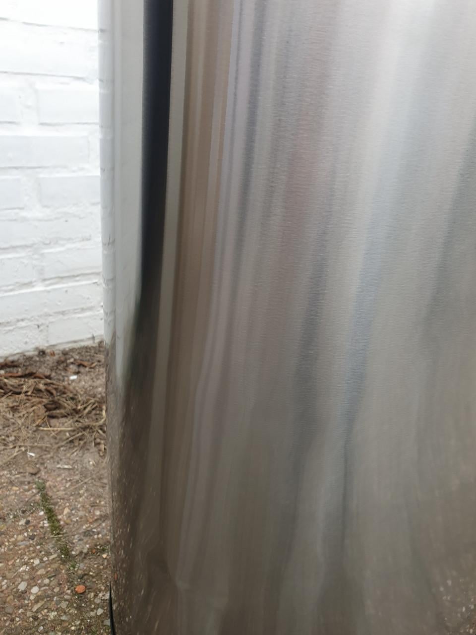 Bayt prullenbak met sensor – 60 L zilver | beschadigd