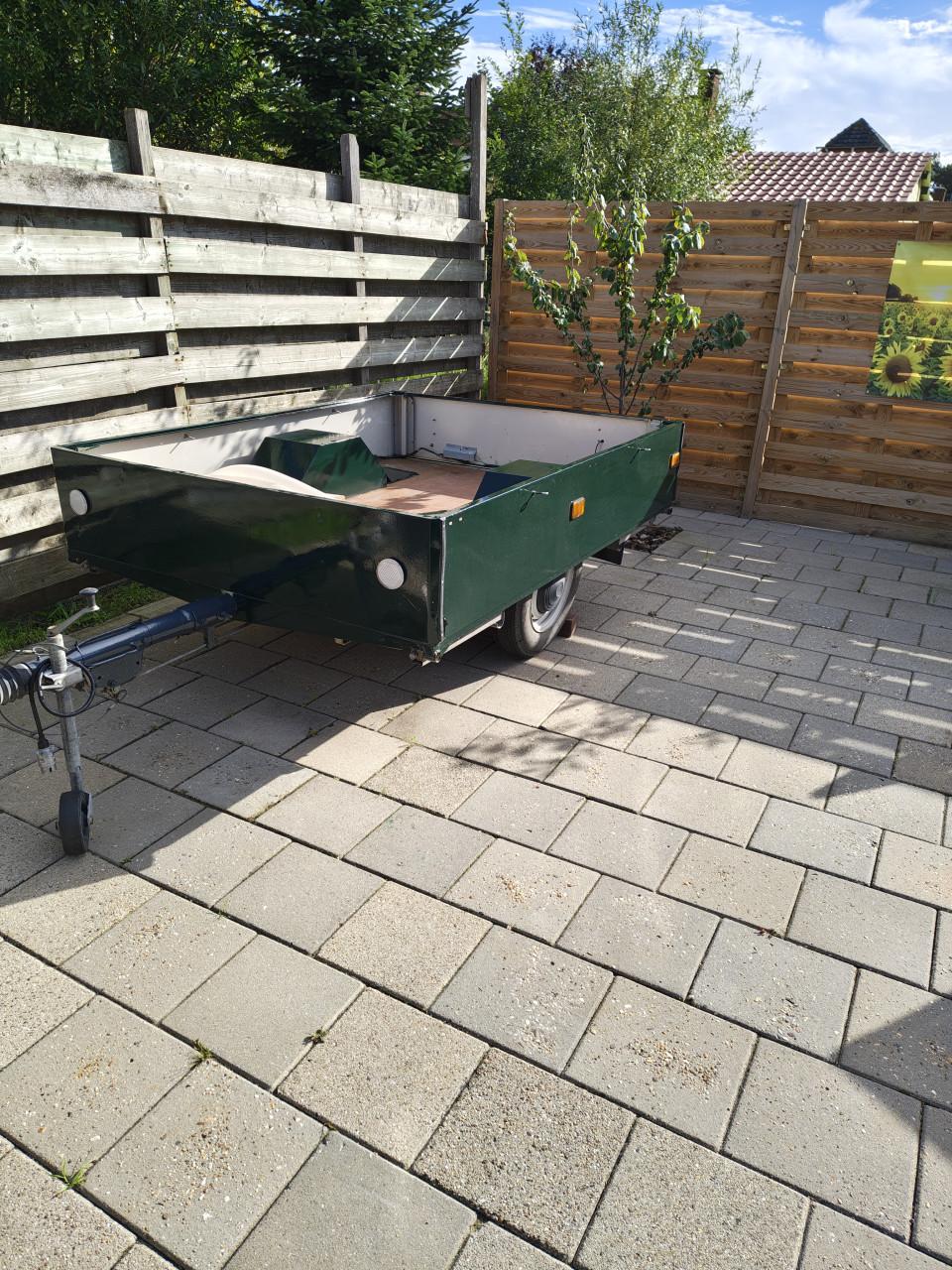 Te koop aanhanger.