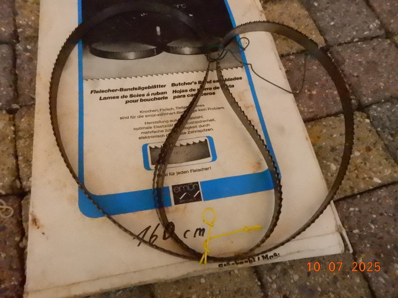 Lintzaagbladeren 160 cm