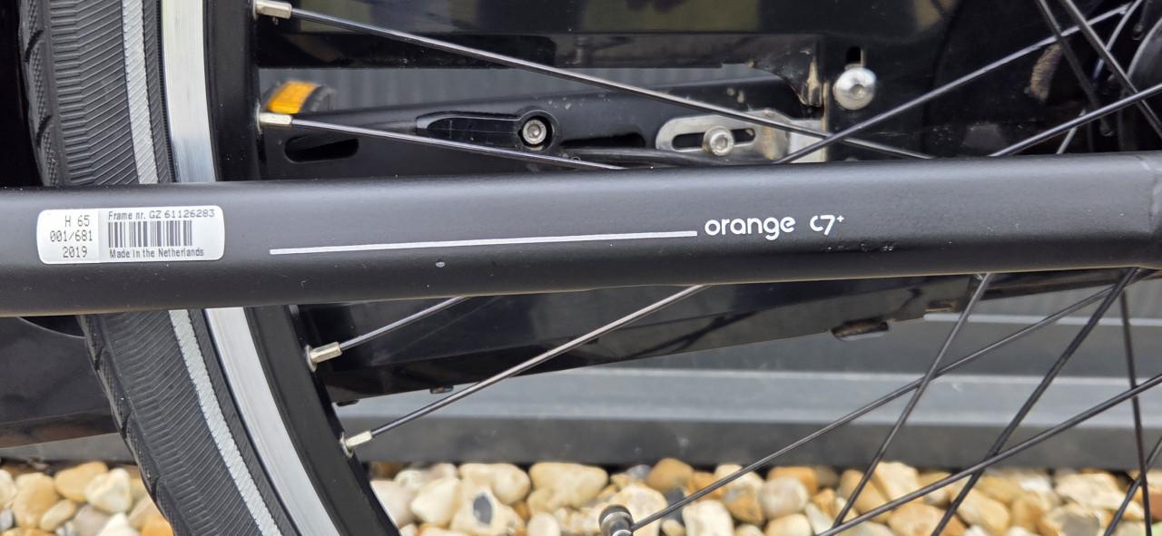 Gazelle Orange C7+ HMB Bosch Active Line 500Wh Framemaat 65
