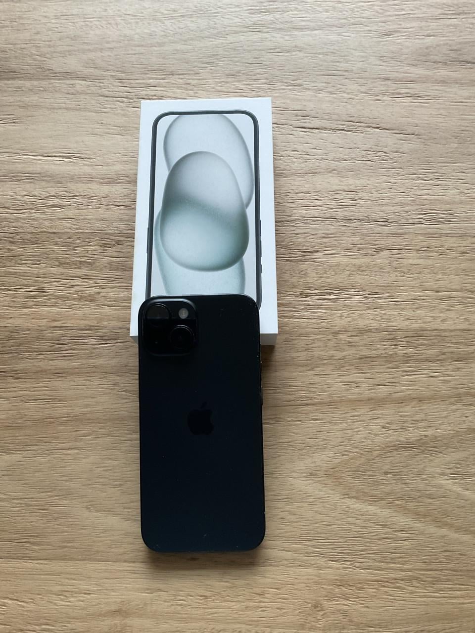 IPhone15 128gb zwart, batterijcapaciteit 🔋86%