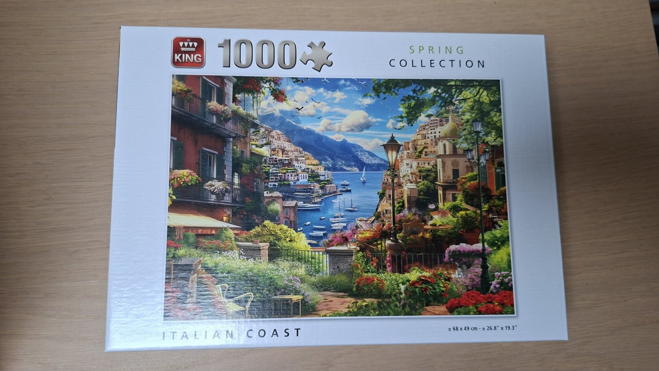 King puzzels 1000 stukjes