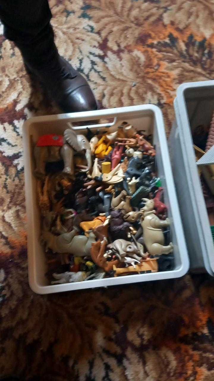 Curver bakken met playmobiel