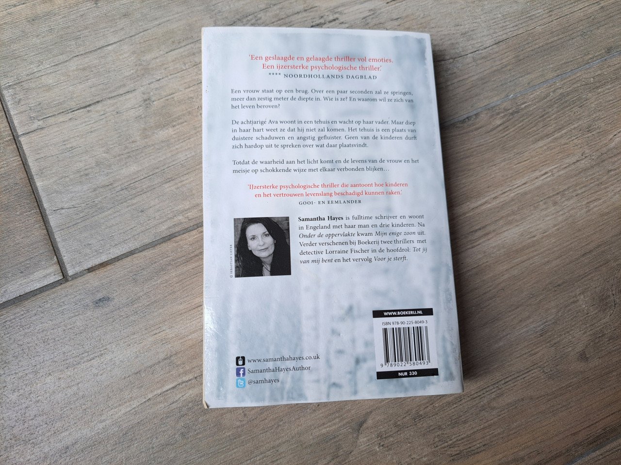 Thriller  Onder de oppervlakte van Samantha Hayes