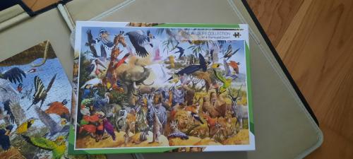 2 prachtige legpuzzels van The Wildlife Collection