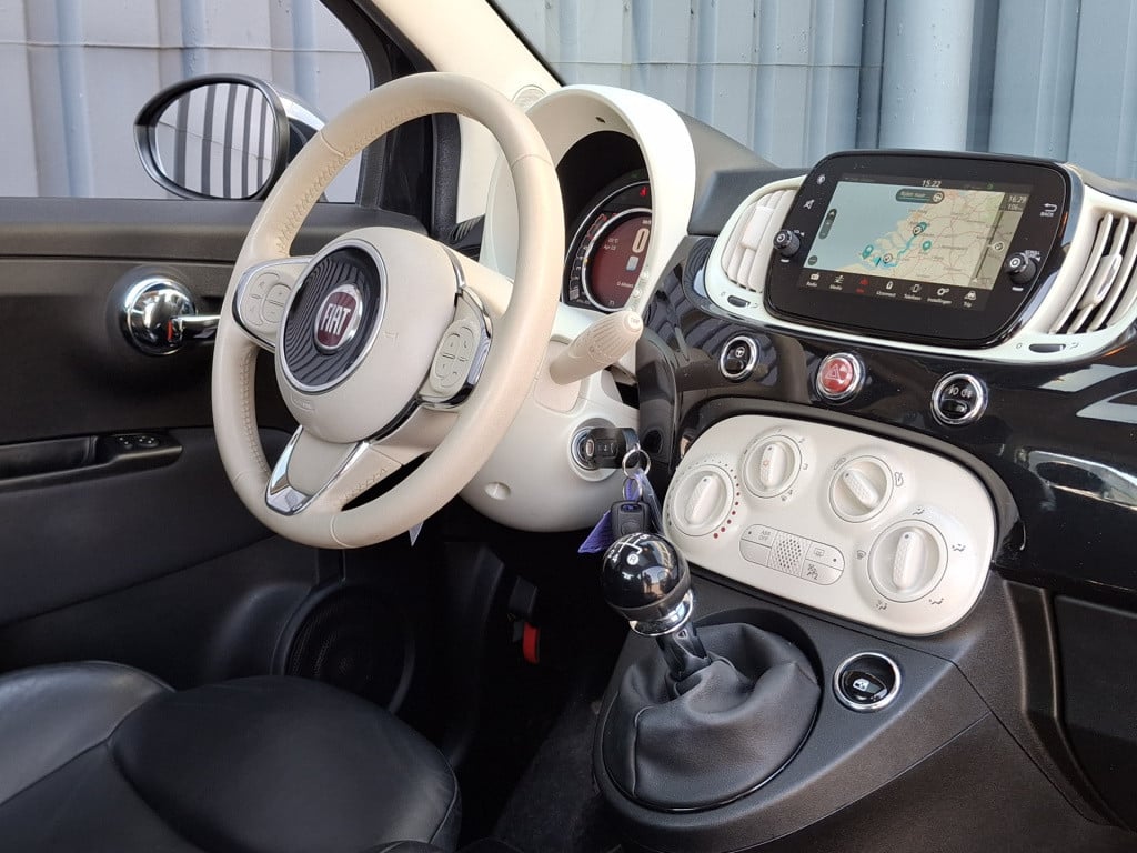 Fiat 500 1.2 lounge | airco | cruise | pano | leder