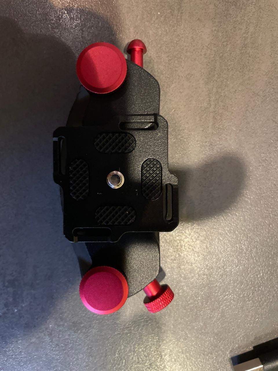 Camera clip backpack / rugzak