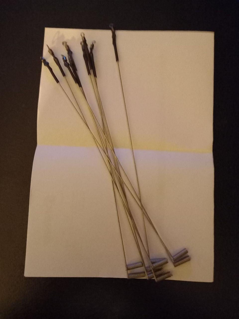 Verenstaal afhouders voor het maken van onderlijnen