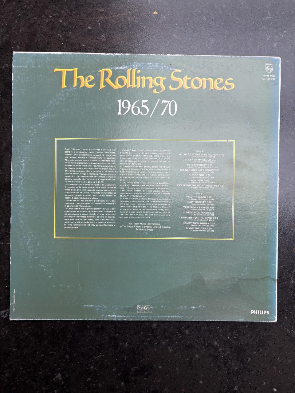 The Rolling Stones - 1965/70 LP