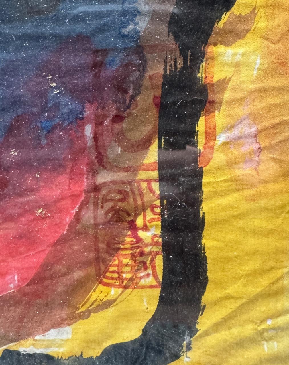 Schilderij Ernst Vijlbrief. Groot 70x130cm!