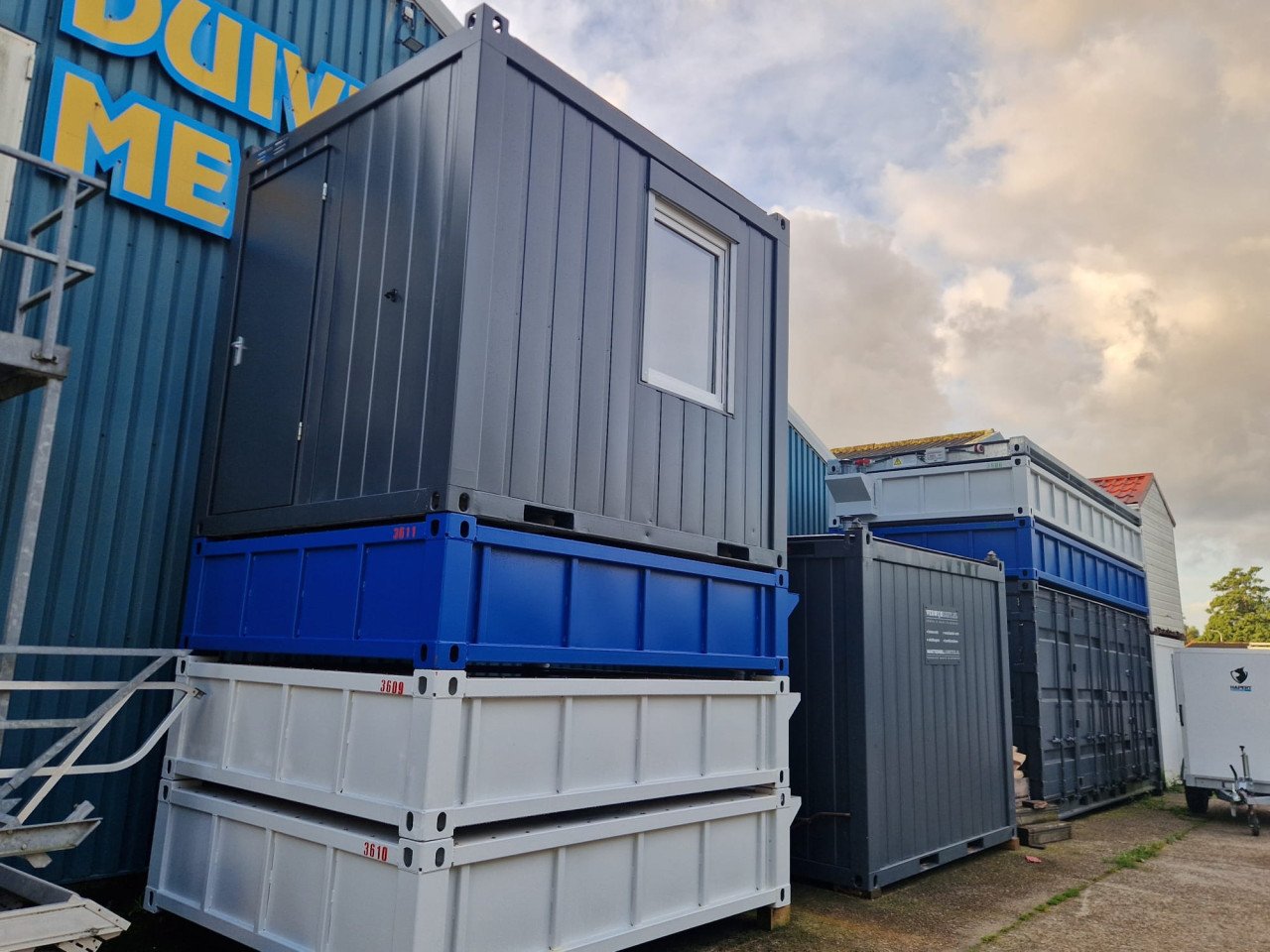 Nieuwe en gebruikt 10ft kantoorunits / schaftunit