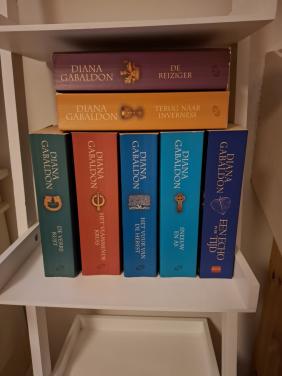 Deel 1 t/m 7 Reiziger-serie Diana Gabaldon (Outlander)
