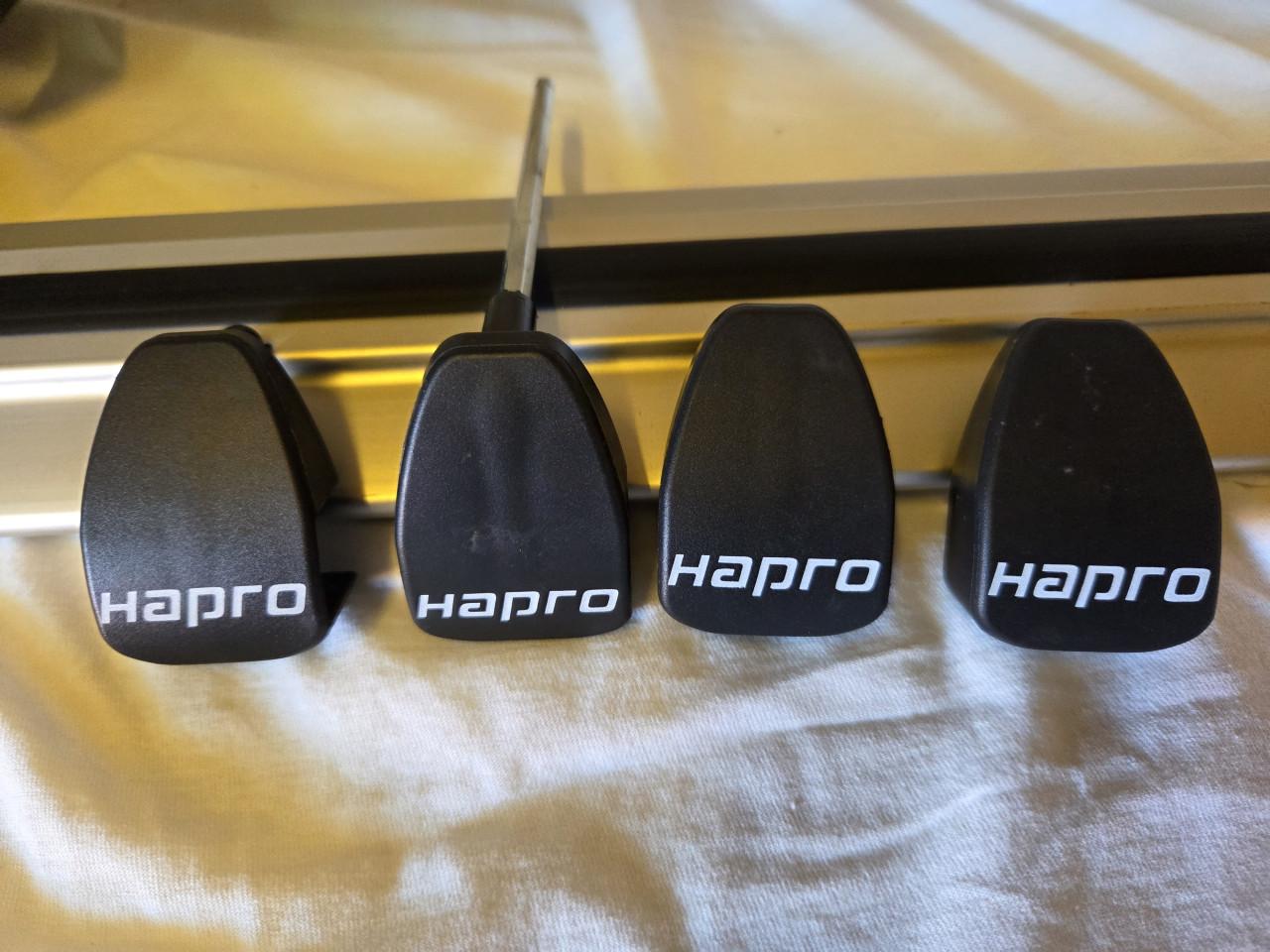 Dak dragers  HAPRO ,voor BMW x3 als nieuw 1x gebruikt.