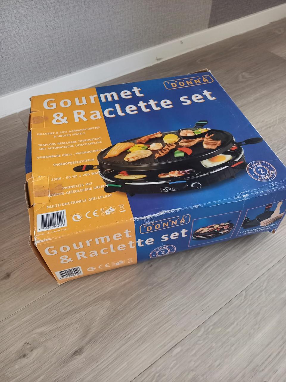 Gourmet&Raclette set prima DONNA