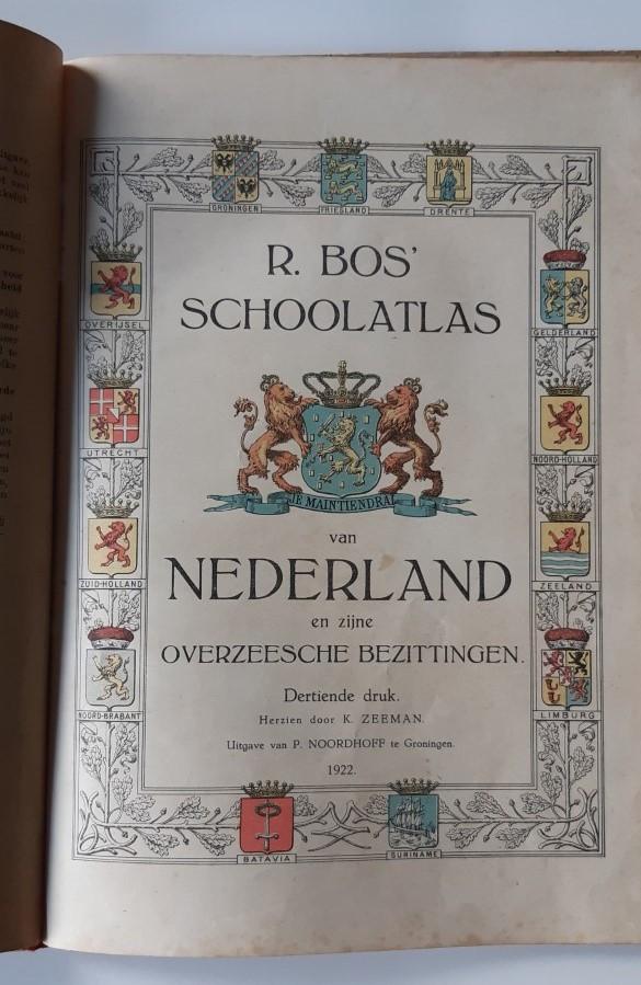 Geillustreerde Schoolatlas van Nederland en Overzeesche bezittingen,1922