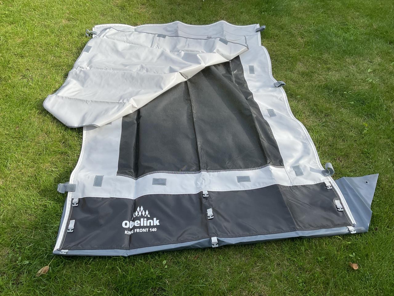 Caravan voortent aanbouw zeilen