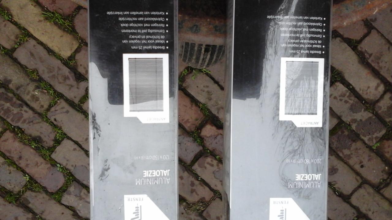 Aluminium jaloezie nieuw