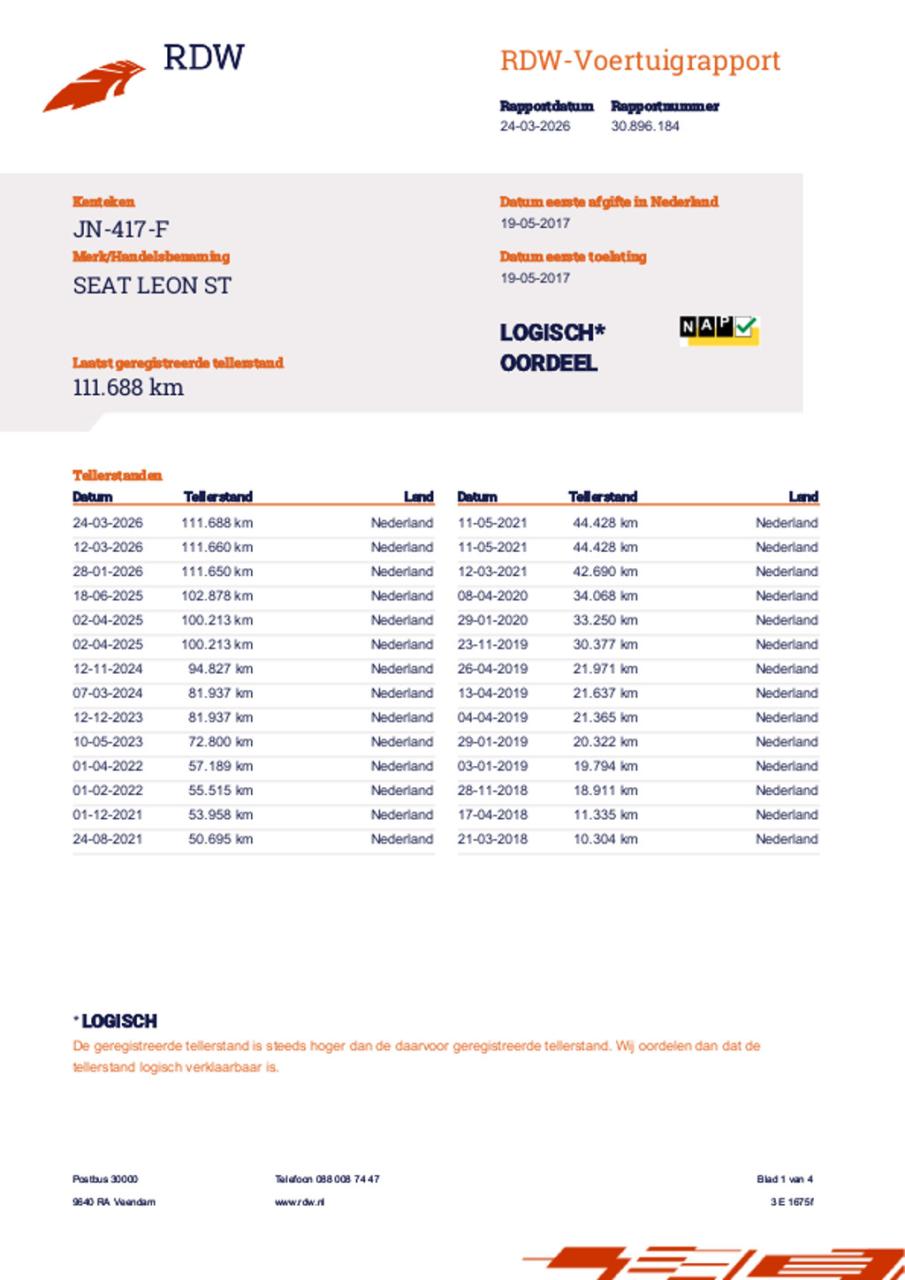 Seat Leon st 1.0 ecotsi style connect