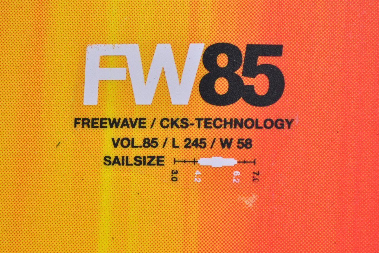 Fanatic Goya FreeWave 85L + originele vin