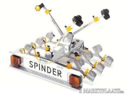 Spinder fietsendrager voor op de trekhaak te huur