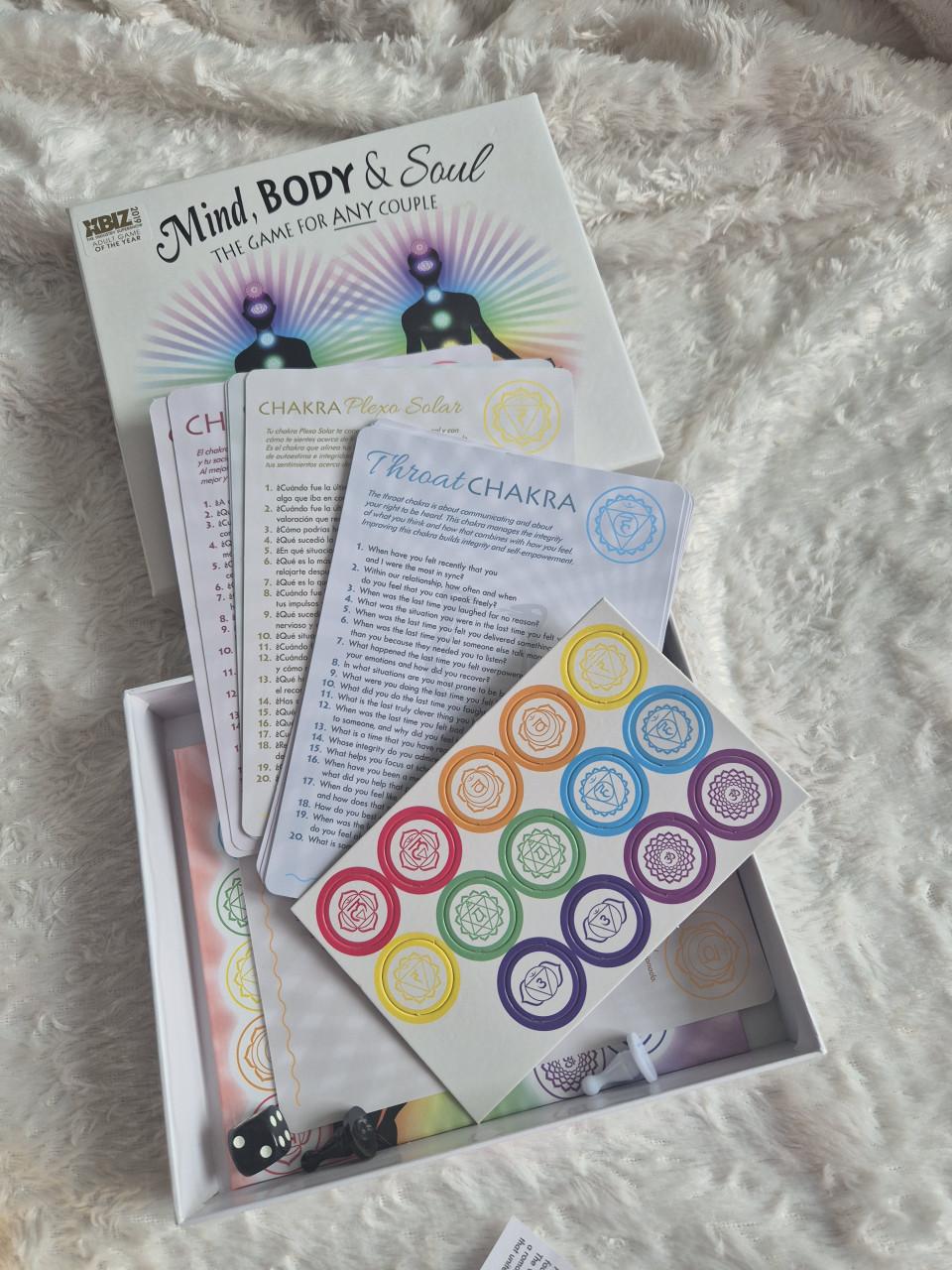 Chakra boek/kaarten en spel