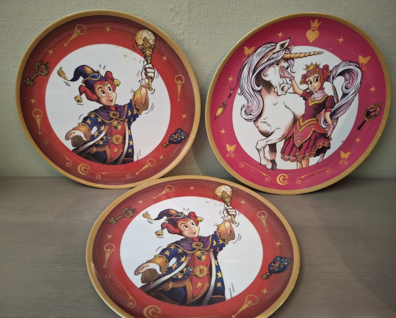 Efteling Bordjes: 3 stuks