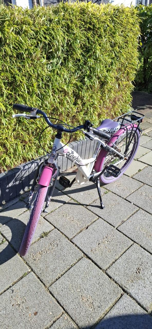 Loekie kinderfiets 22 inch