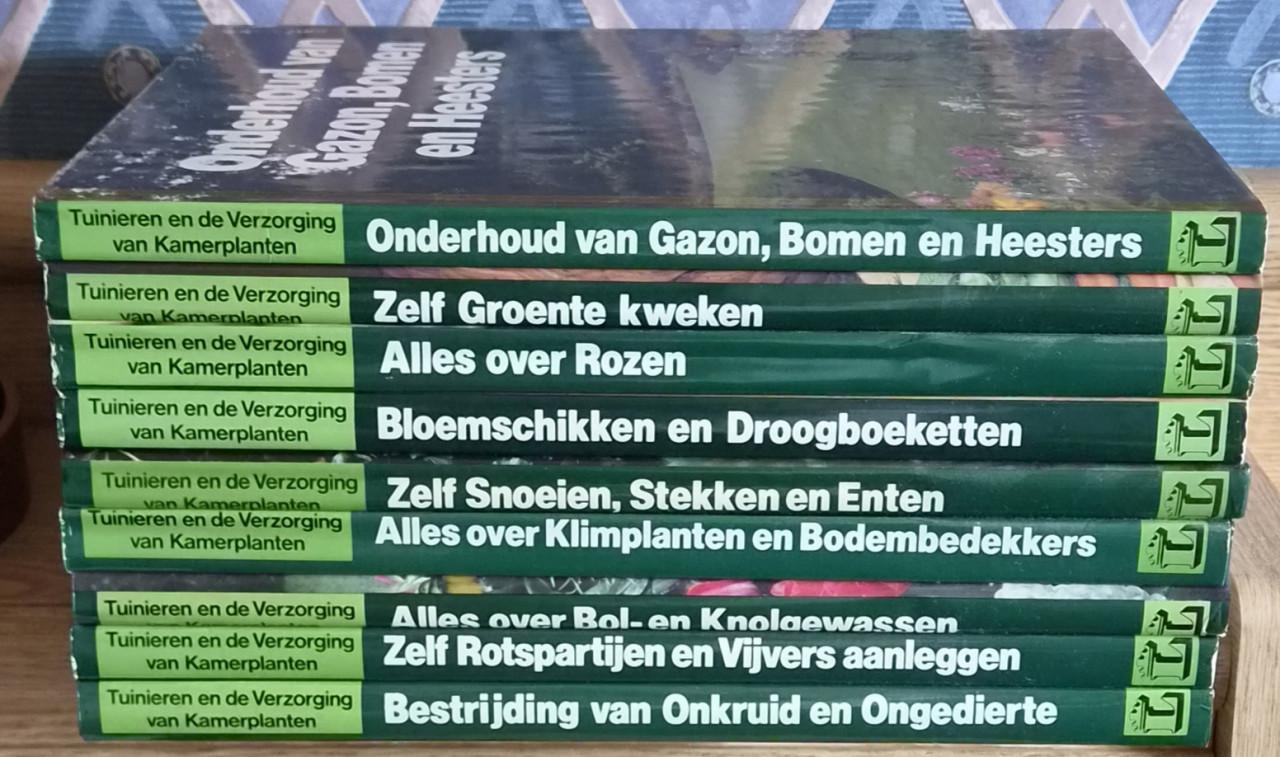 Serie planten/tuin boeken