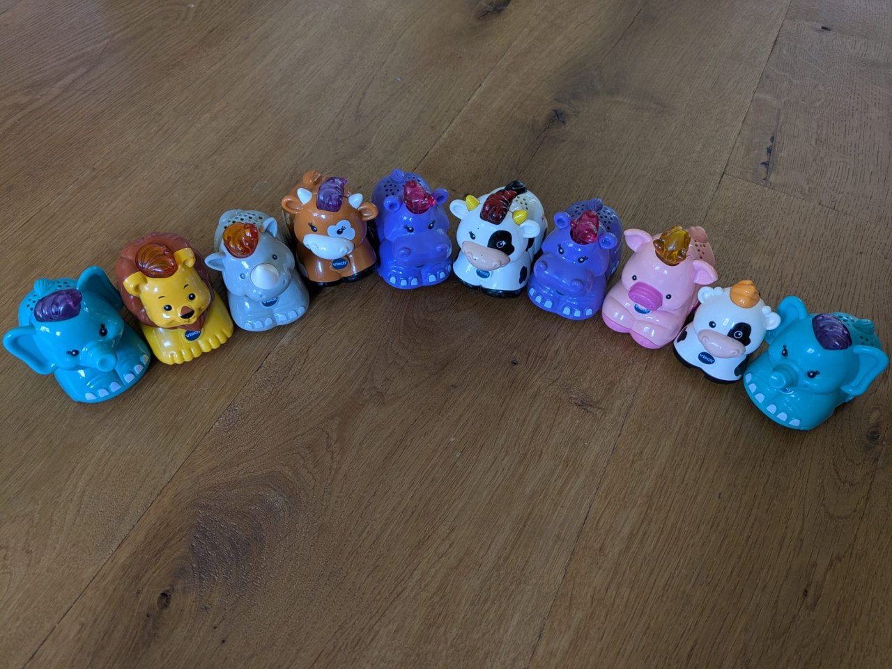 Uitgebreide set VTech Zoef zoef dieren (3 zakken vol!)