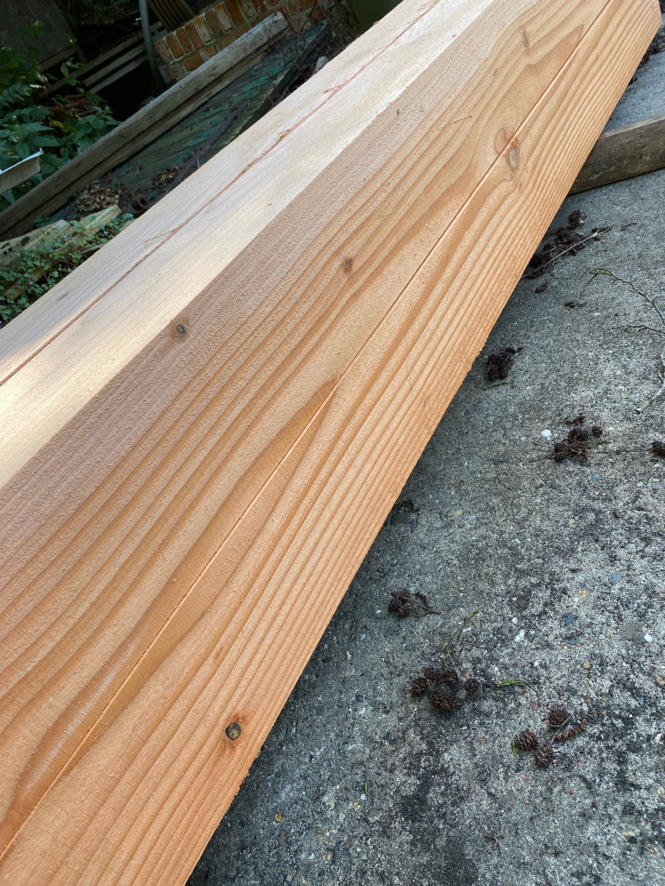 Douglas XL balken 610x15x15 cm