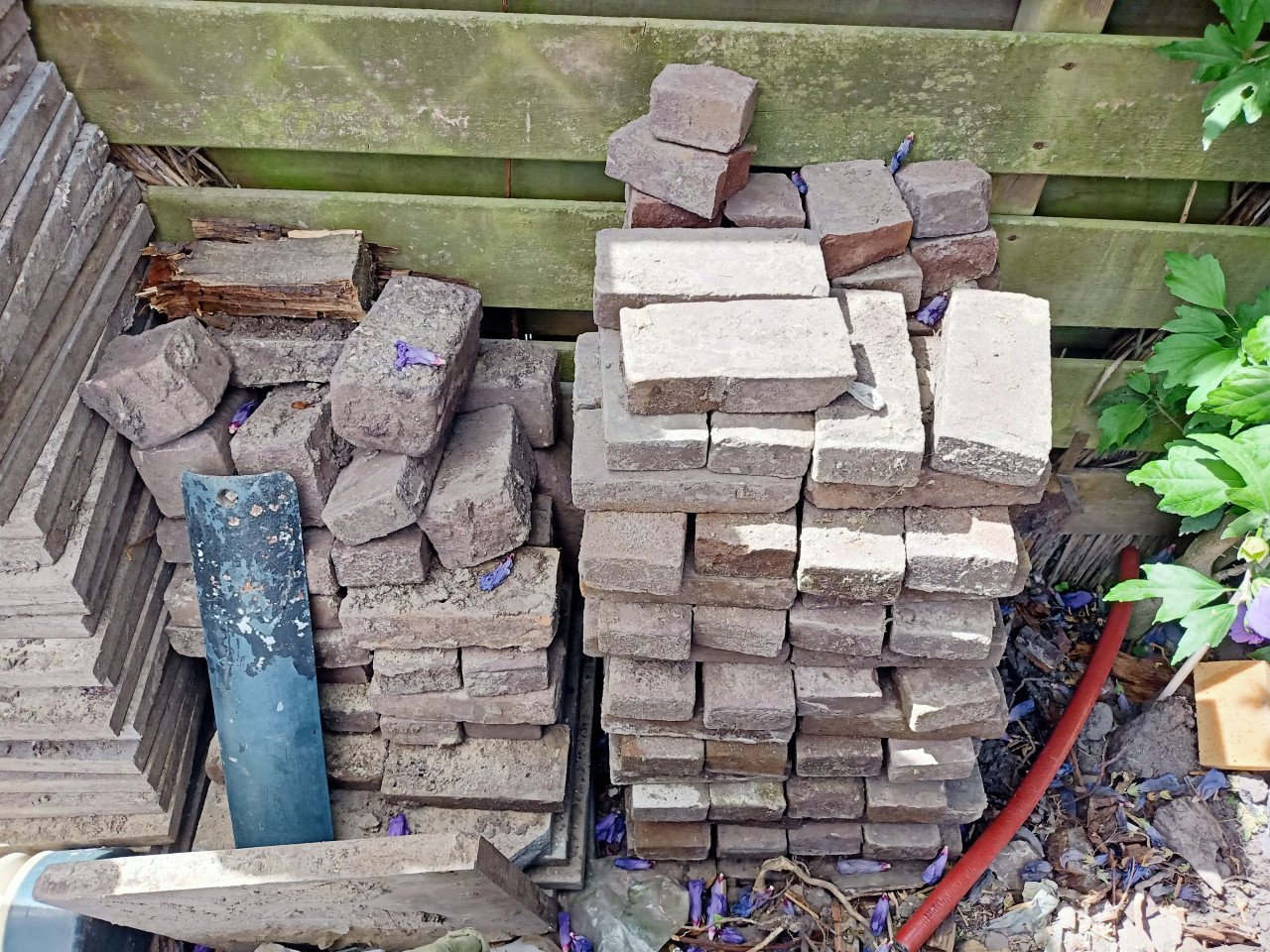 Gratis betontegels 40x40 50 stuks