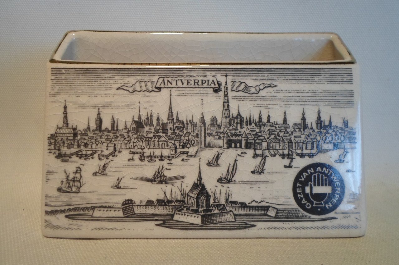 Brief Houder Antverpia Gazet Van Antwerpen