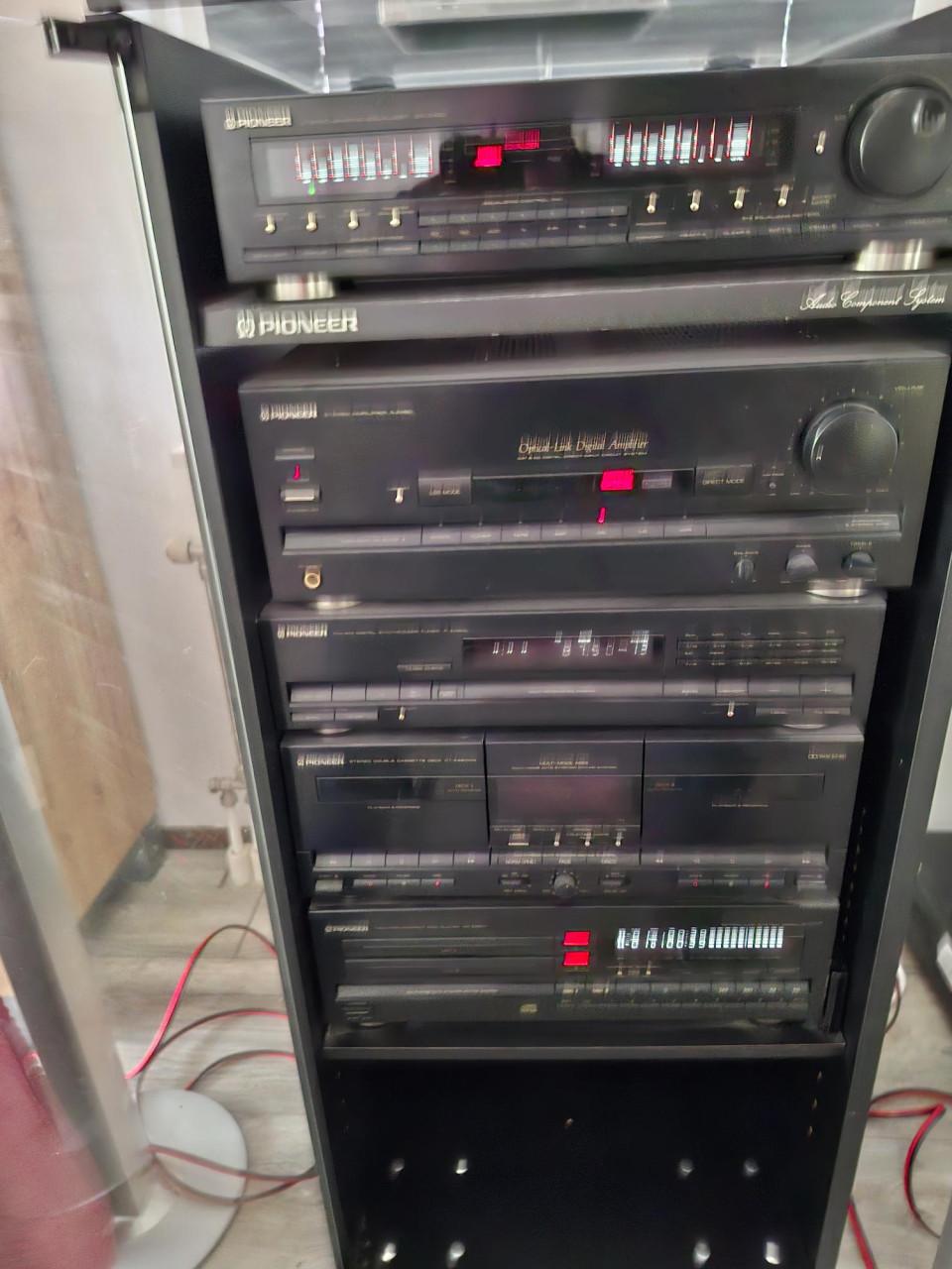 Prachtige Pioneer stereo installatie