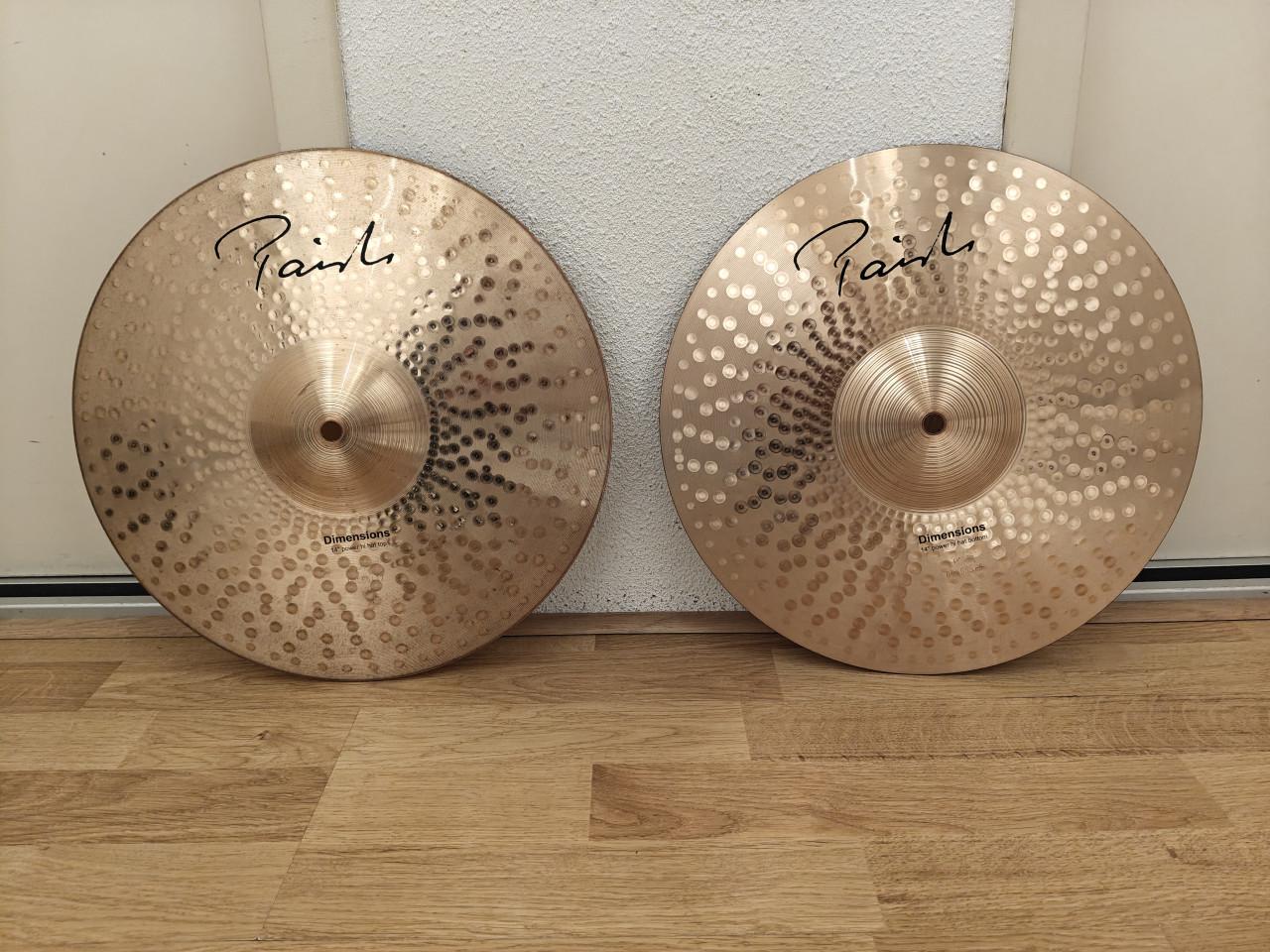 Paiste signature dimension Hi hat 14 inch