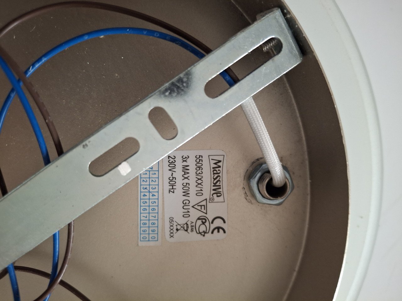 Lamp met led lampjes